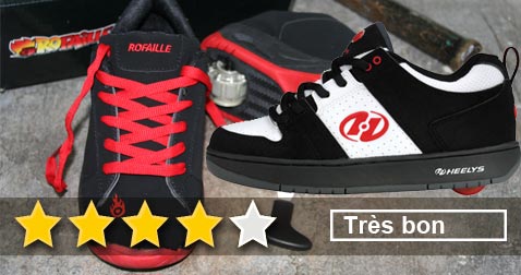 Test des chaussures à roulettes Heelys