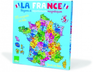 Ma carte de France magnétique Vilac - Top-parents