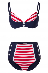 Bellissima_-_Joelle_Stripes_Bikini_Annees_50_en_Bleu_Marine_et_Rouge_Bikini_-_EUR_4495