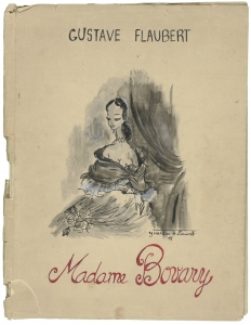 Yves_Saint_Laurent_1936__2008_-_Dessin_dapres_le_roman_Madame_Bovary_de_Gustave_Flaubert_page_de_garde_du_recueil_1951.__Musee_Yves_Saint_Laurent_Paris
