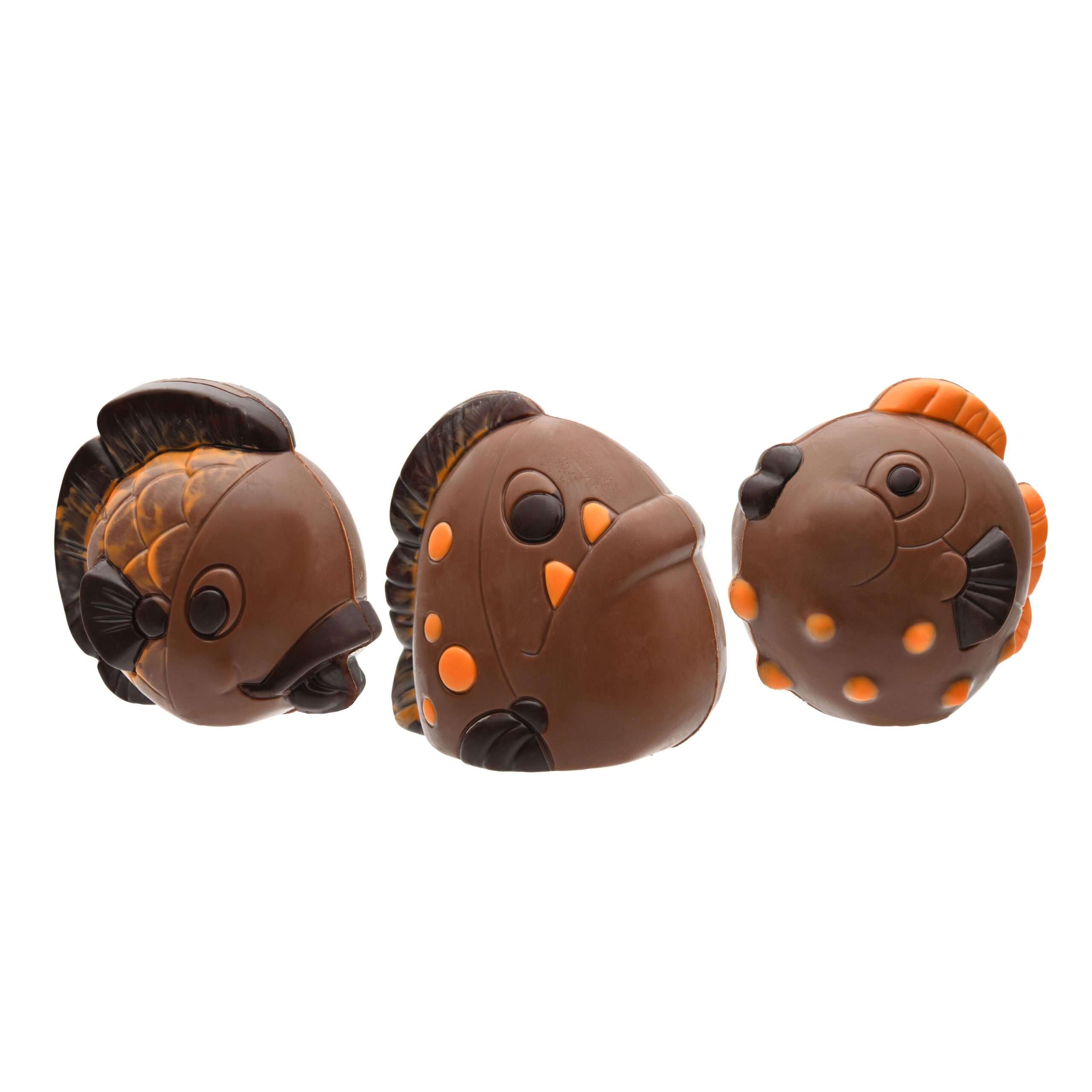 animaux en chocolats (poissons), comptoir de mathilde