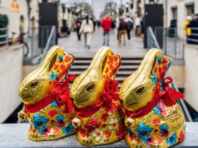 Chasse aux oeufs à Bercy Village