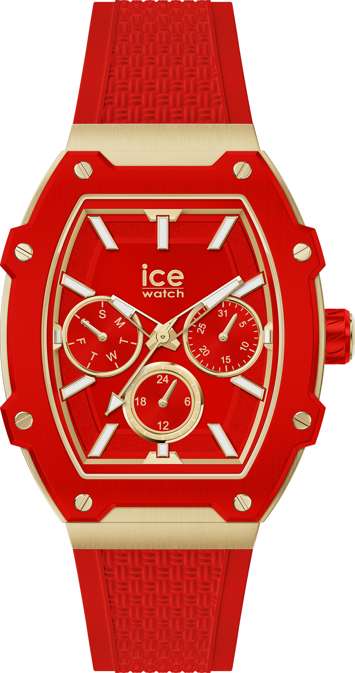 Montre coloris Passion red