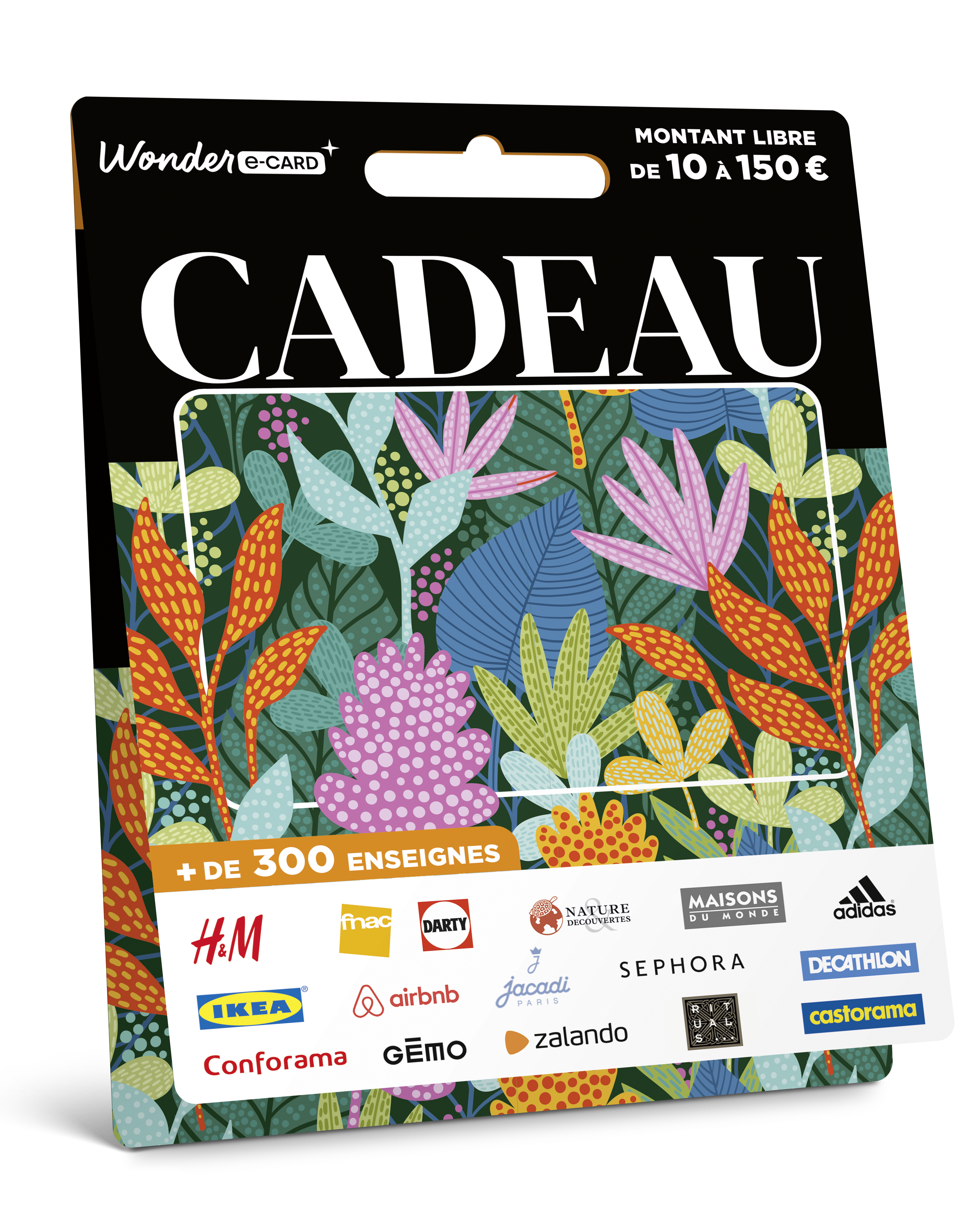 Carte cadeau wonder ecard